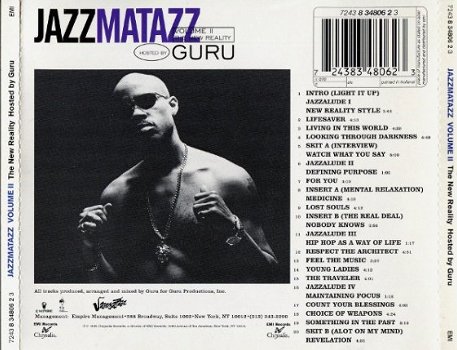 CD Guru ‎– Jazzmatazz Volume II: The New Reality - 2