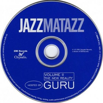 CD Guru ‎– Jazzmatazz Volume II: The New Reality - 4