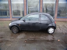 Ford Ka Zwart Plaatwerk en diverse Onderdelen Sloopauto inkoop Den haag