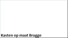 Kasten op maat Brugge - 1