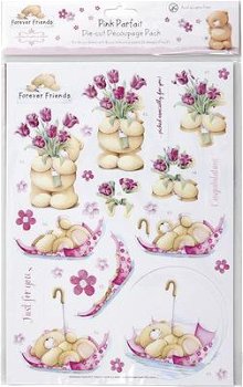 Forever Friends decoupage pack - Pink parfait - Pretty in pink - 1