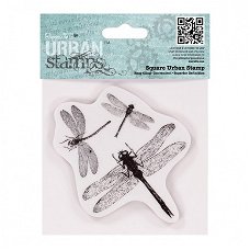 Papermania Urban Stamp - Dragonflies