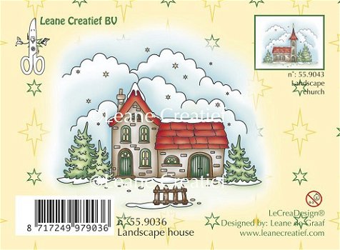 Leane Creatief - Winter landscape house - 1