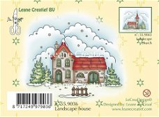 Leane Creatief - Winter landscape house