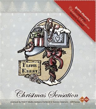 Yvonne Creations - Christmas Sensation - Kerstbrievenbus - 1