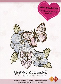 Yvonne creations - Love Butterfly - 1