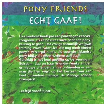 Henriette Kan Emmink - Pony Friends - echt gaaf ! - 2