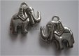 bedeltje/charm :olifant (acryl)- 20x20 mm - 1 - Thumbnail