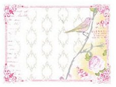 NIEUW Journaling Card Meadow Lark Bird van Prima Marketing
