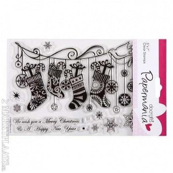 CLEAR STAMPS - STOCKINGS - 1