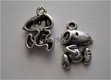 bedeltje/charm dieren:snoopy - 17x12 mm - 1 - Thumbnail