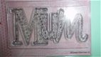 Typography Clear Stamp - Mum - 2 - Thumbnail