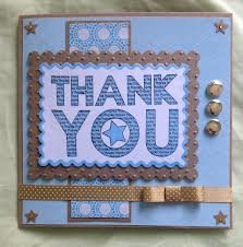 Paper mania Clear stempel - Thank you - 1