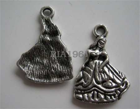 bedeltje/charm sprookjes:cinderella - 21x15 mm - 1