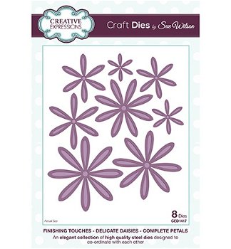 Craft Dies - Delicate Daisies-Complete Petals - 1