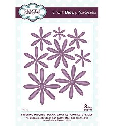 Craft Dies - Delicate Daisies-Complete Petals
