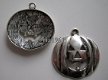 bedeltje/charm halloween:grote pompoen - 25x25 mm - 1 - Thumbnail