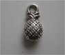 bedeltje/charm fruit: ananas mini - 14x7 mm - 1 - Thumbnail