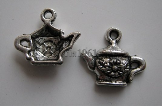 bedeltje/charm keuken:keteltje - 16x14 mm - 1