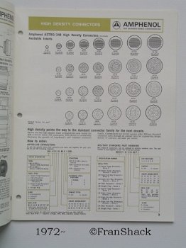 [1972~] Connector Division Catalog GC-1, ( Bunker Ramo) Amphenol - 3
