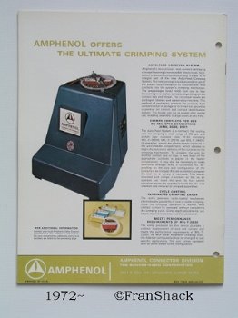 [1972~] Connector Division Catalog GC-1, ( Bunker Ramo) Amphenol - 4