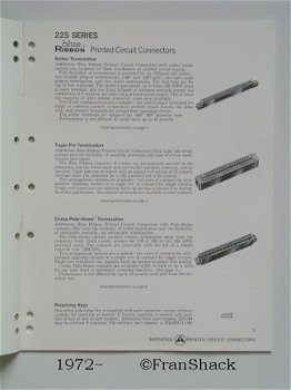 [1972~] Printed Circuit Connectors, Amphenol-Tuchel - 2