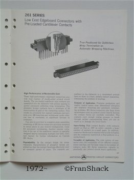 [1972~] Printed Circuit Connectors, Amphenol-Tuchel - 3