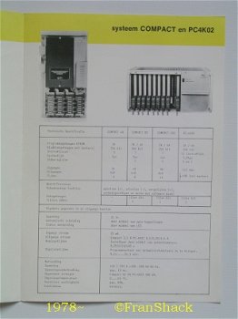 [1978~] Brochure: Pitronik, Pilz programmeerbare besturingen, IK Schakelkastenbouw - 2