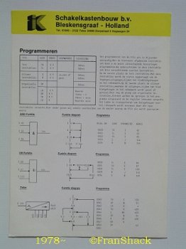 [1978~] Brochure: Pitronik, Pilz programmeerbare besturingen, IK Schakelkastenbouw - 3