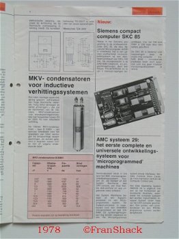 [1978] Vakbeurs Elektronika, fiarex 78, Siemens Informatie - 2
