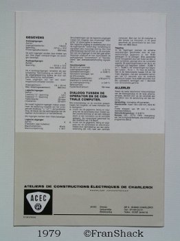 [1979] Folder: Digitaal systeem MRH 3333, ACEC. - 3