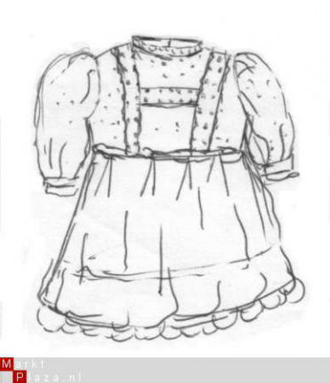 NAAIPATROON P-2802 Taille-jurkje met broek - nr. 1