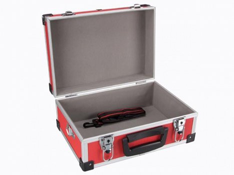aluminium koffer rood compact - 2