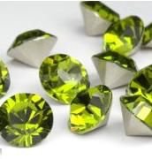 Swarovski 1028 Olivine 9mm ss39 Per Stuk - 1