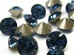 Swarovski 1028 Denim Blue 9mm ss39 24 Stuk - 1 - Thumbnail