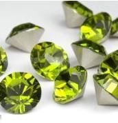 Swarovski 1028 Olivine 7mm ss29 Per Stuk. - 1