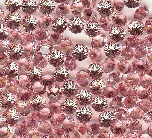 Swarovski 1028 Licht Rose Unfoiled 7mm ss29 Per Stuk - 1