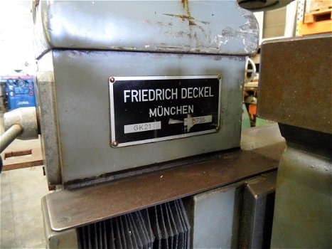 Frees- graveermachine / pantograaf Deckel GK21 - verkocht - 4