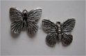 bedeltje/charm vlinders:vlinder 07 - 19x15 mm - 1 - Thumbnail