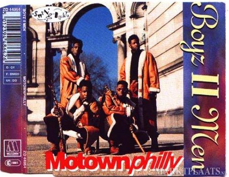 Boyz 2 Men - Motownphilly 4 track CDSingle - 1