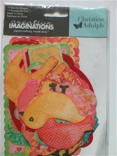 OPRUIMING: Creative imagination die-cuts baby girl