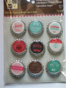 DCWV vintage collector bottle caps