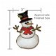 3x Tim Holtz bigz chipboard stansen assembly snowman - 1 - Thumbnail