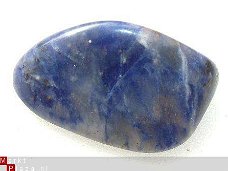 #21 Sodalith Sodaliet Sodalite knuffelsteen