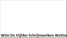 Wim De Vijlder Schrijnwerken Wetteren - 1