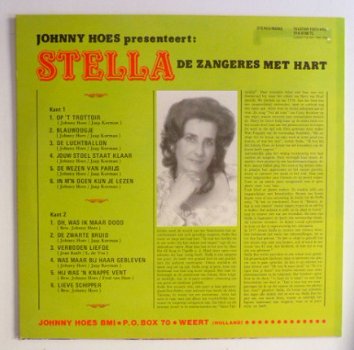 LP Stella - De Zangeres Met Hart (Telstar 1977) - 2