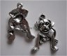 bedeltje/charm dieren: hondje 5 - 27x18 mm - 1 - Thumbnail