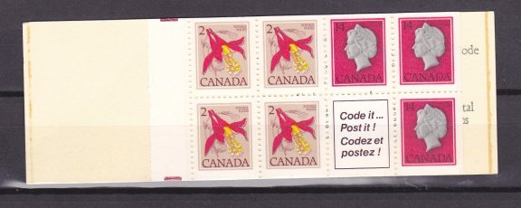 Canada 1978 Queen Elizabeth II Heraldic symbols PB - 1