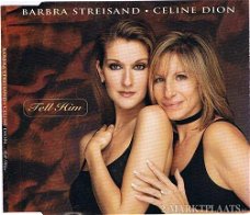 Barbra Streisand & Celine Dion* - Tell Him 2 Track CDSingle