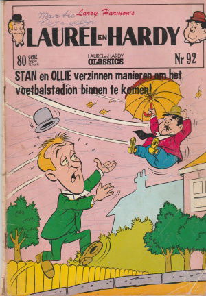 Laurel en Hardy - classics nummer 92 - nr. 1